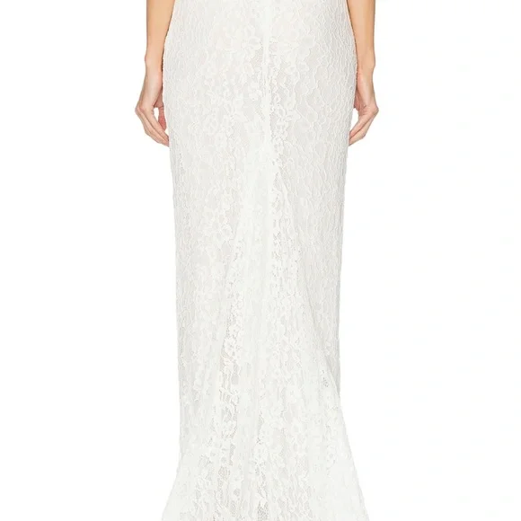 Helsa The forever Audrey skirt in white (M) - Picture 3 of 14